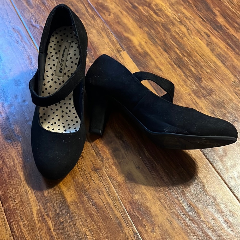 Black, American eagle ,2 inch heels